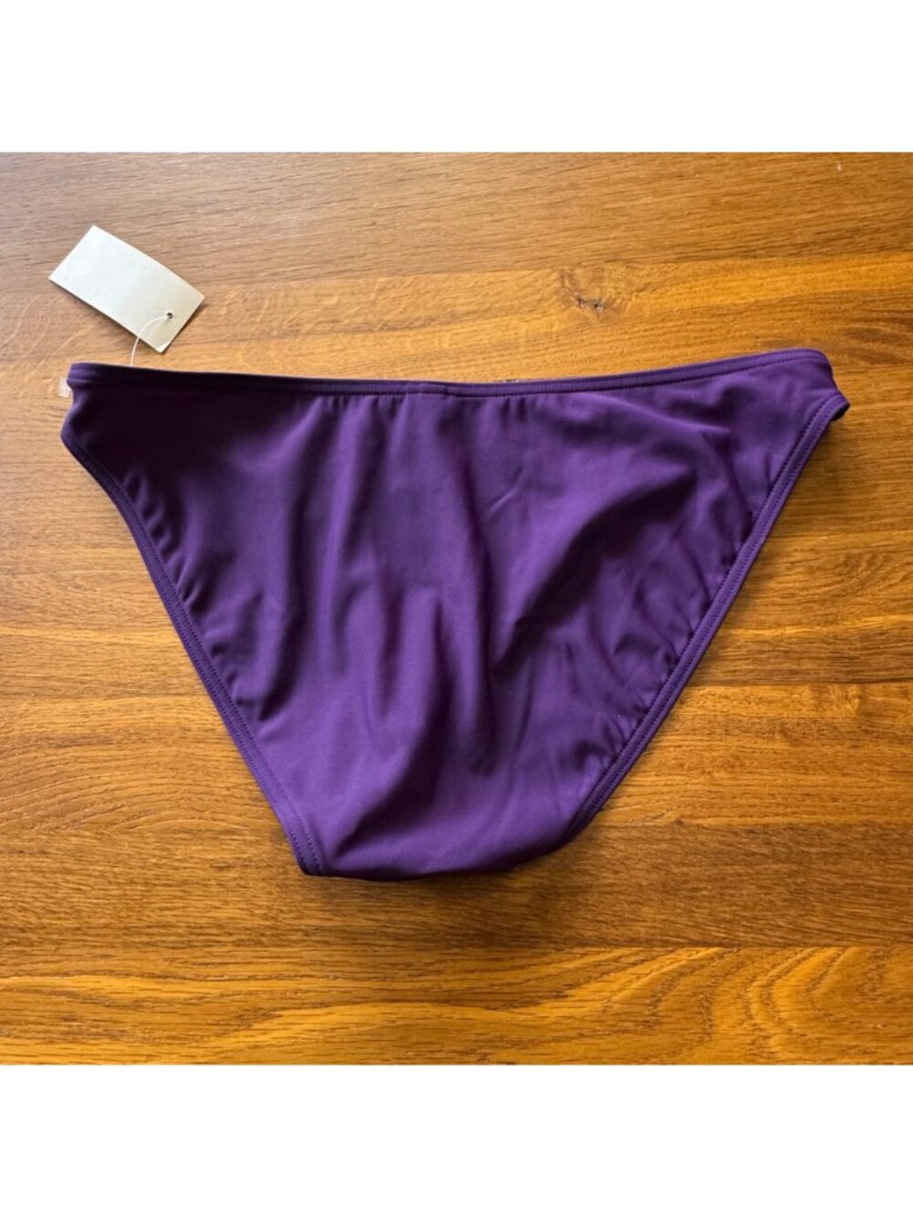CALVIN KLEIN Tankini Swimsuit Set Womens 12 NEW Purple Two Piece Tank Bikini NWT - Picture 6 of 14